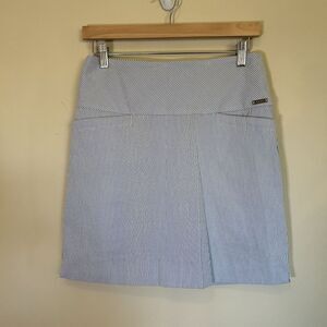 S.C & CO ladies golf skorts‎ women's small striped 2 front pockets tummy control